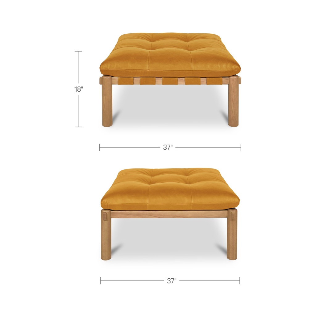 Costello Ottoman Tan - 7