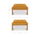 Costello Ottoman Tan - 7