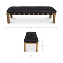Costello Bench Black - 6
