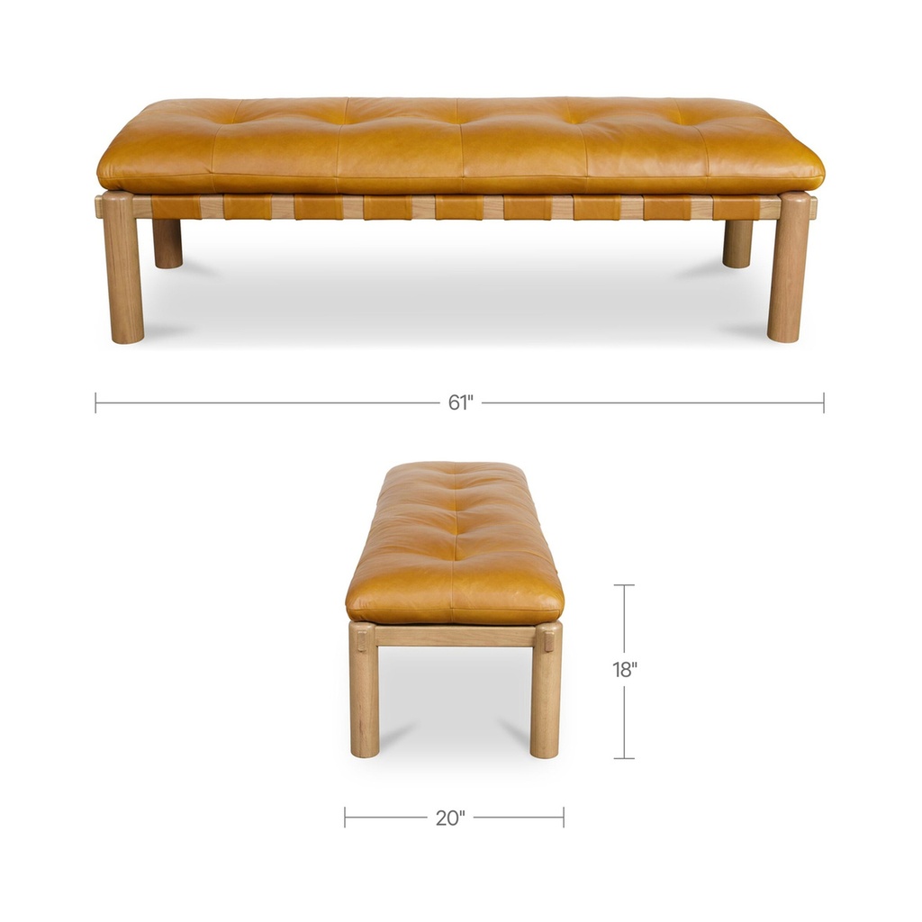 Costello Bench Tan - 6