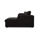 Burrow Sleeper Sectional With Storage Chaise Black Right - 3