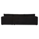 Burrow Sleeper Sectional With Storage Chaise Black Right - 4