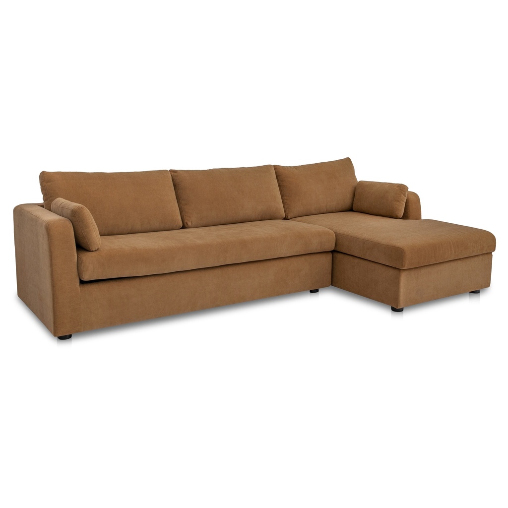 Burrow Sleeper Sectional With Storage Chaise Ginger Right - 1