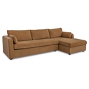 Burrow Sleeper Sectional With Storage Chaise Ginger Right - 1