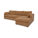 Burrow Sleeper Sectional With Storage Chaise Ginger Right - 2