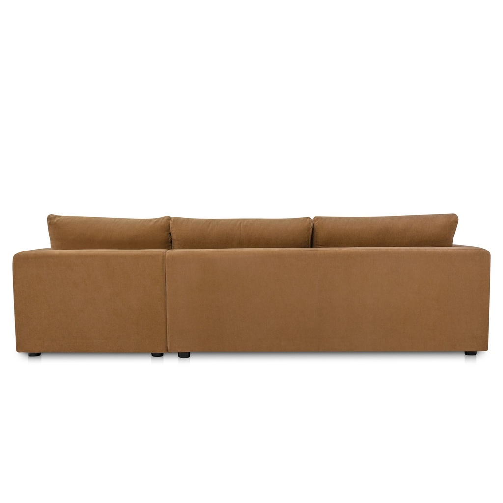 Burrow Sleeper Sectional With Storage Chaise Ginger Right - 4