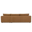 Burrow Sleeper Sectional With Storage Chaise Ginger Right - 4