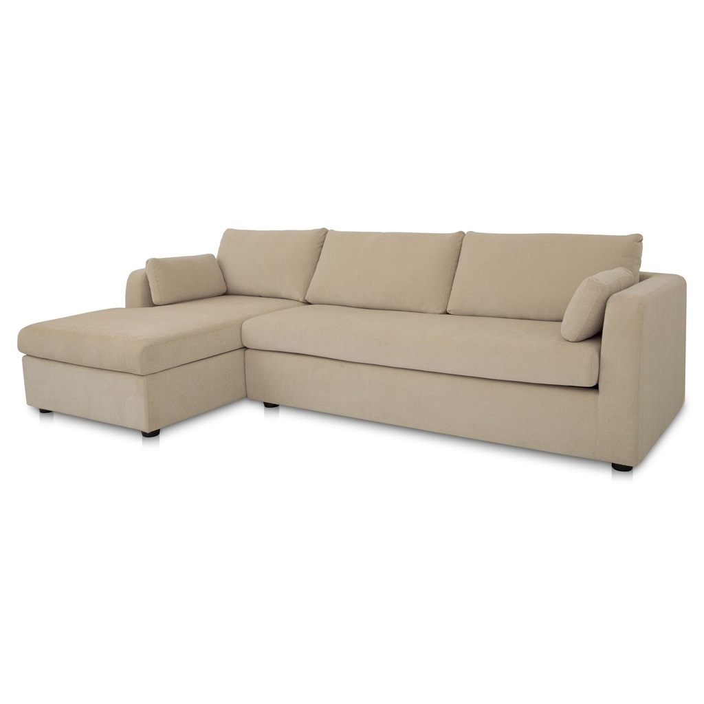 Burrow Sleeper Sectional With Storage Chaise Sand Left - 2