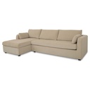 Burrow Sleeper Sectional With Storage Chaise Sand Left - 2