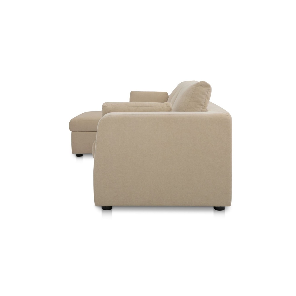 Burrow Sleeper Sectional With Storage Chaise Sand Left - 3