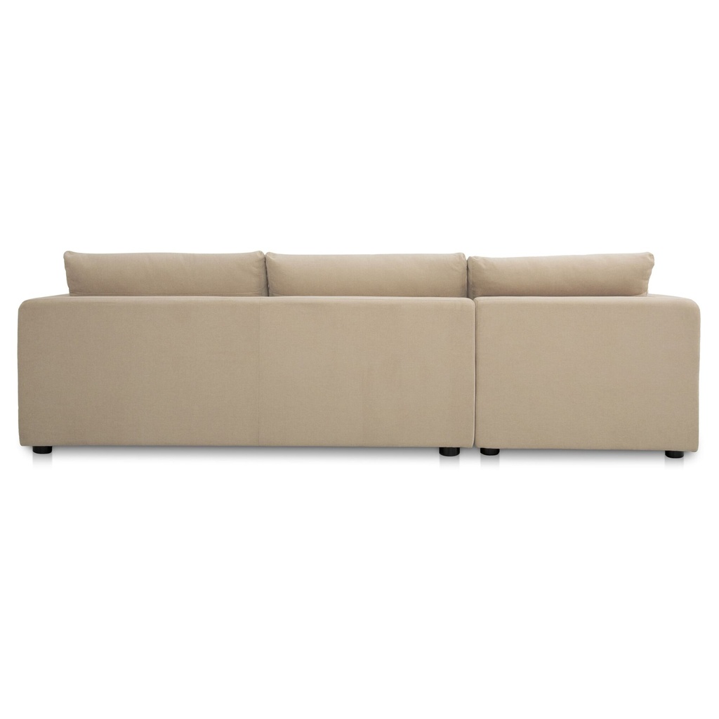 Burrow Sleeper Sectional With Storage Chaise Sand Left - 4