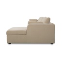 Burrow Sleeper Sectional With Storage Chaise Sand Right - 3
