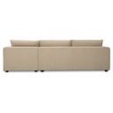 Burrow Sleeper Sectional With Storage Chaise Sand Right - 4