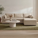 Burrow Sleeper Sectional With Storage Chaise Sand Right - 7