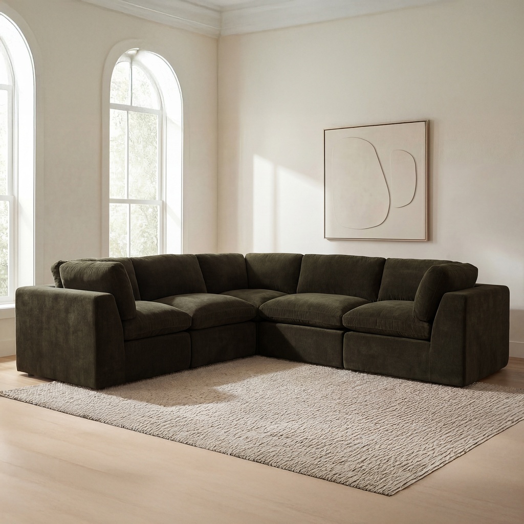 Cates Corner Chair Dark Green - 5