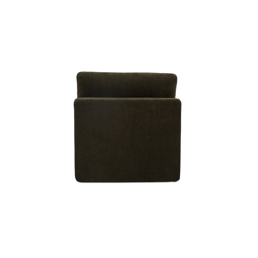 Cates Slipper Chair Dark Green - 3