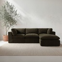 Cates Ottoman Dark Green - 4