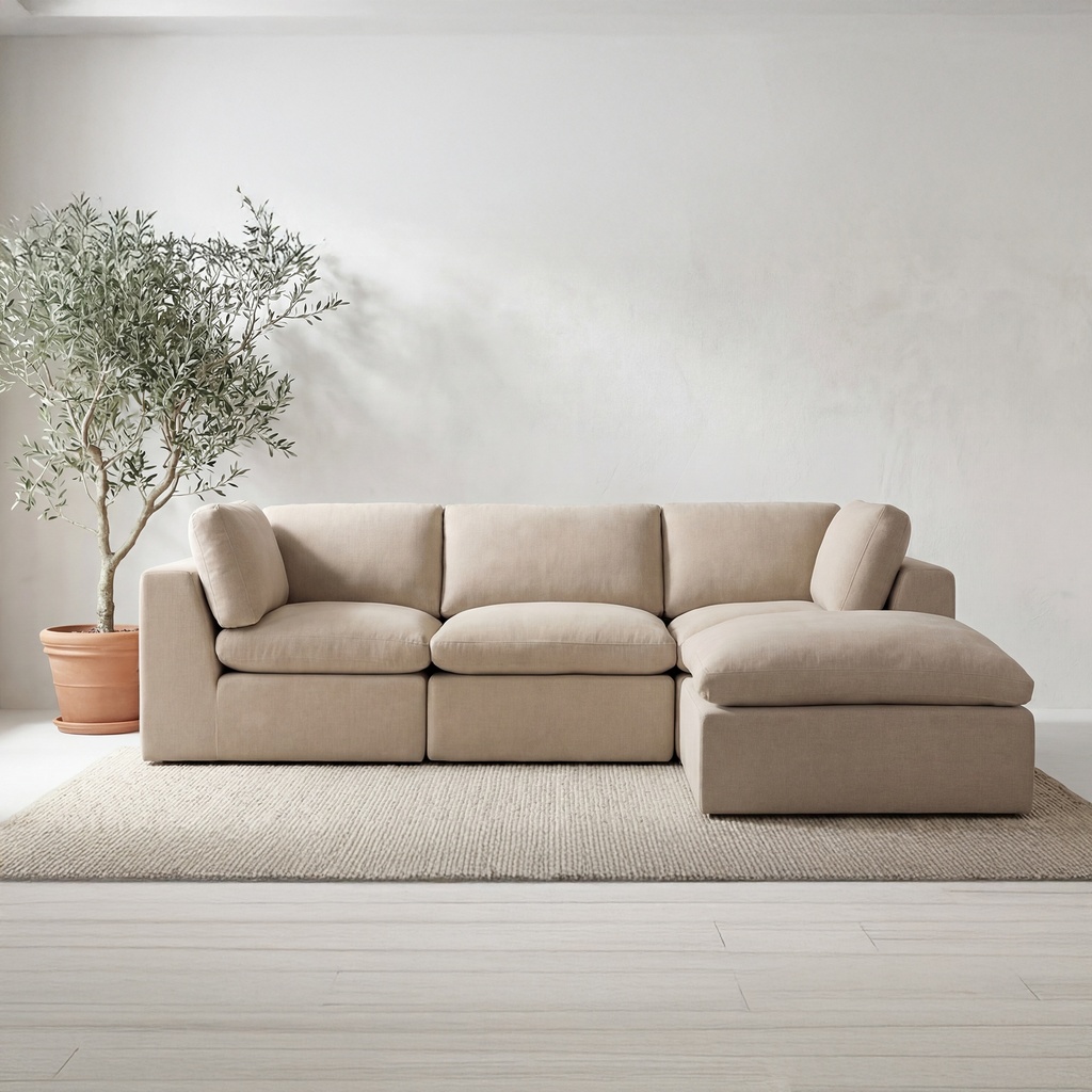 Cates Ottoman Pebble - 5