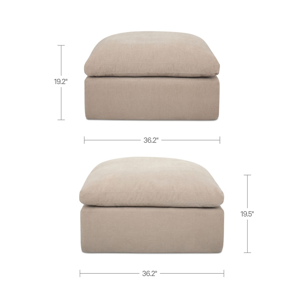 Cates Ottoman Pebble - 8