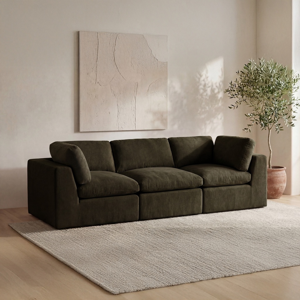 Cates Modular Sofa Dark Green - 5