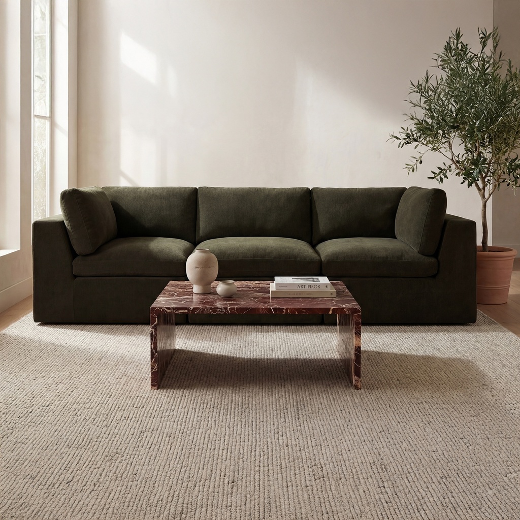 Cates Modular Sofa Dark Green - 7
