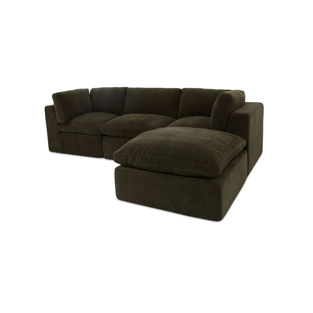 Cates Lounge Modular Sectional Dark Green - 2