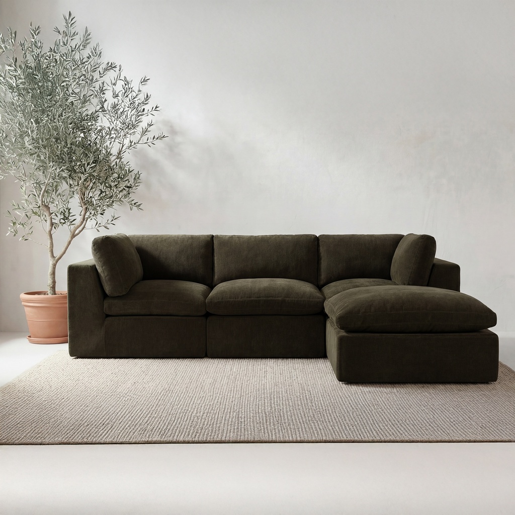 Cates Lounge Modular Sectional Dark Green - 6
