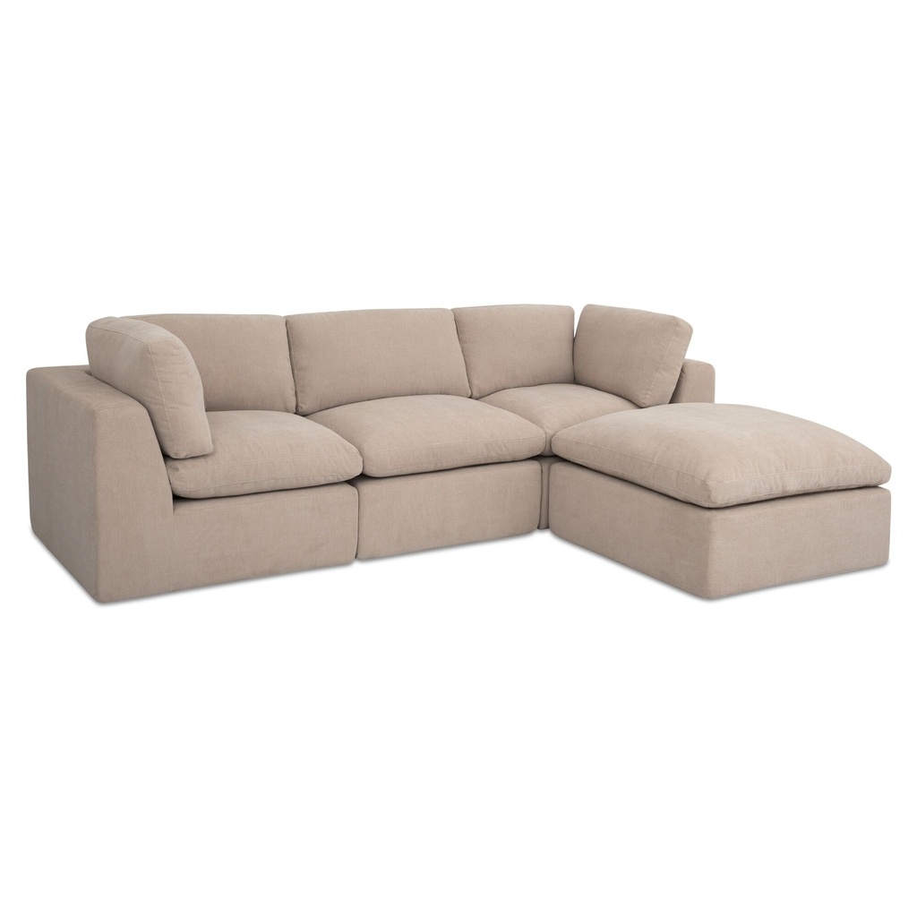 Cates Lounge Modular Sectional Pebble - 1