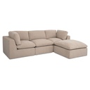 Cates Lounge Modular Sectional Pebble - 1