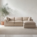 Cates Lounge Modular Sectional Pebble - 6