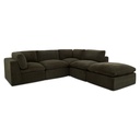 Cates Dream Modular Sectional Dark Green - 1