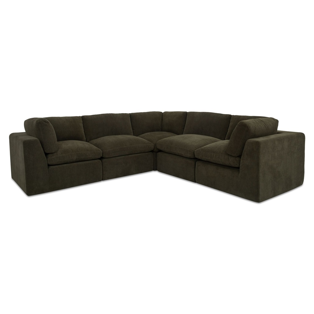 Cates Classic L Modular Sectional Dark Green - 1