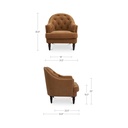 Pandora Accent Chair Ginger - 7