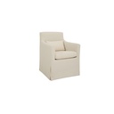 Lydia Outdoor Slipcover Dining Chair Cream - 1