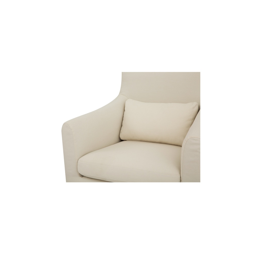 Lydia Outdoor Slipcover Dining Chair Cream - 4