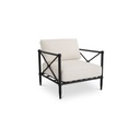 Willow Outdoor Accent Chair Cream - 1