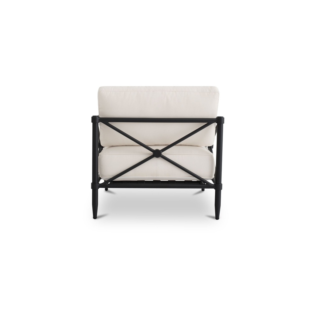 Willow Outdoor Accent Chair Cream - 3