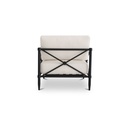 Willow Outdoor Accent Chair Cream - 3