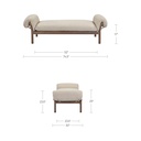 Cardero Daybed Beige - 10