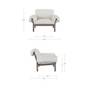 Cardero Lounge Chair Ivory - 9