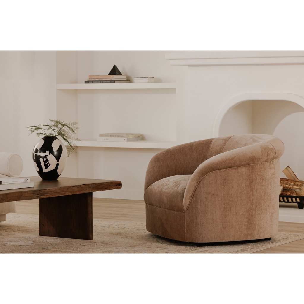 Thora Lounge Chair Blush - 6