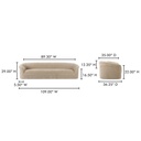 Thora Sofa Beige - 8