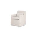 Lydia Slipcover Dining Chair Beige - 2
