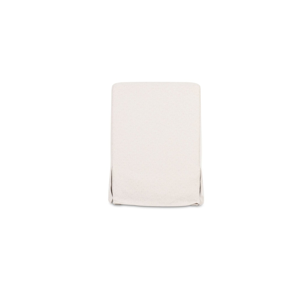 Lydia Slipcover Dining Chair Beige - 4