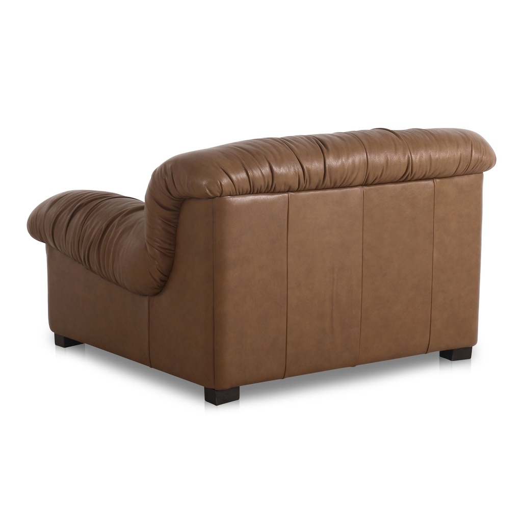 Halston Lounge Chair Tan Leather - 1