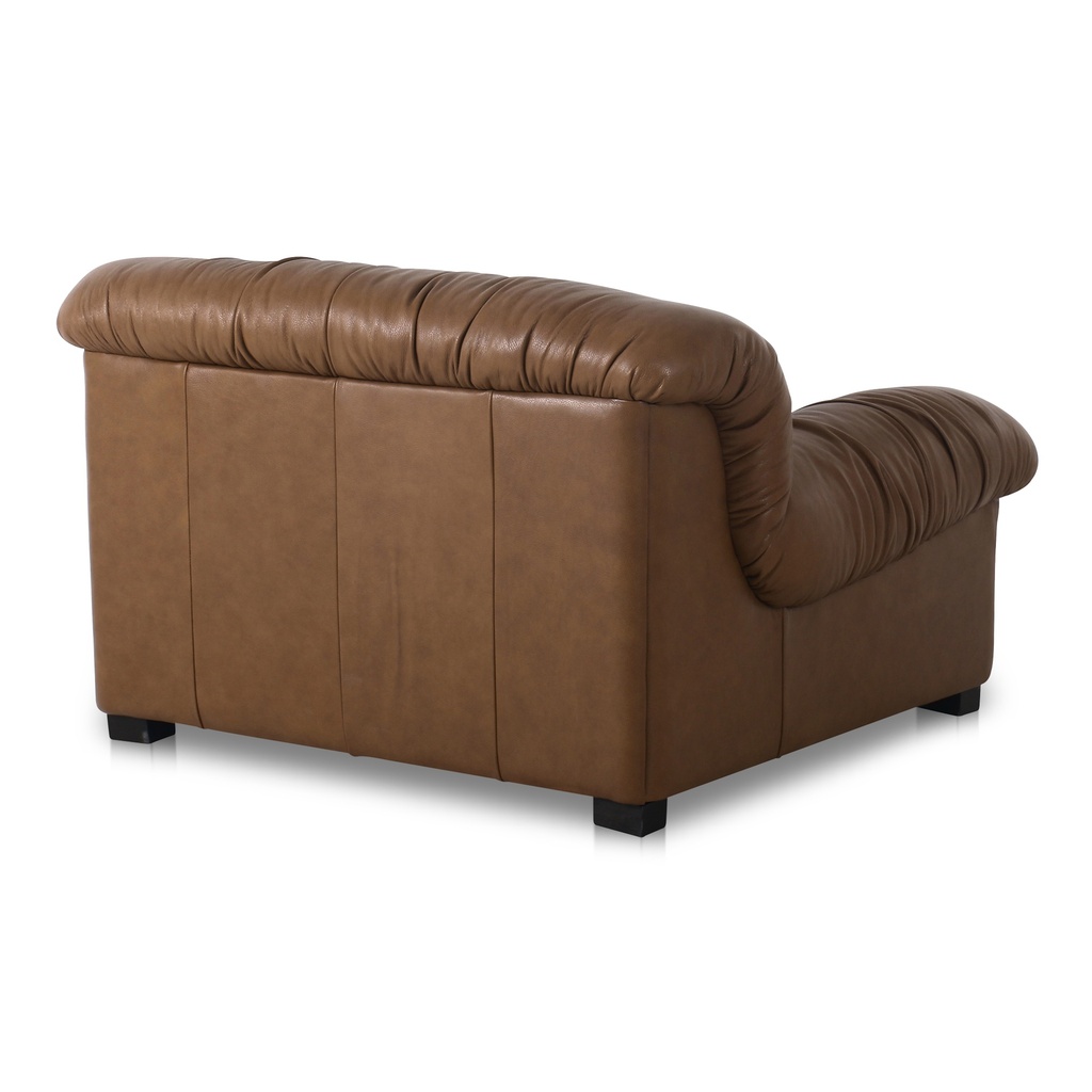 Halston Lounge Chair Tan Leather - 2