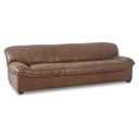 Halston Sofa Tan Leather - 1