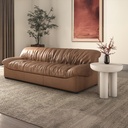 Halston Sofa Tan Leather - 6