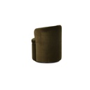 Dane Swivel Dining Chair Faux Green Mohair - 1