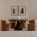 Dane Swivel Dining Chair Heritage Pink - 8